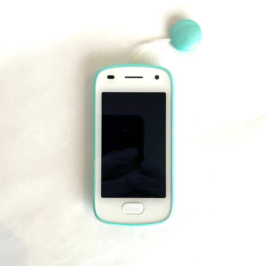 美品 】 キッズフォン2 キッズケータイ ソフトバンク ミント - メルカリ