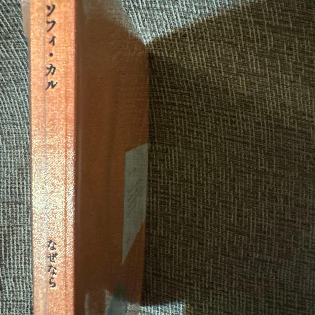 【未開封】なぜなら / ソフィ・カル