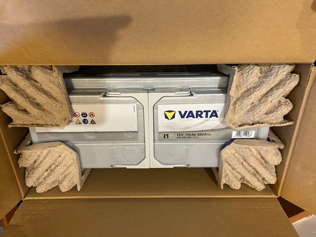 ドイツバルタ製 Silver Dynamic バッテリー 610-402-092 VARTA 610-402-092 VARTA I1 バルタ 輸入車用バッテリー 110Ah ドイツ