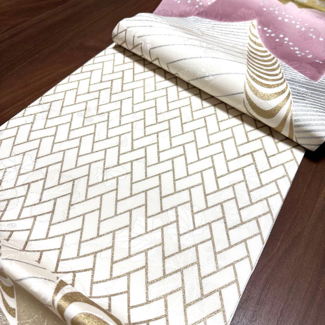 ここさぶた　正絹　袋帯【一期一会】《花》　丹後織物