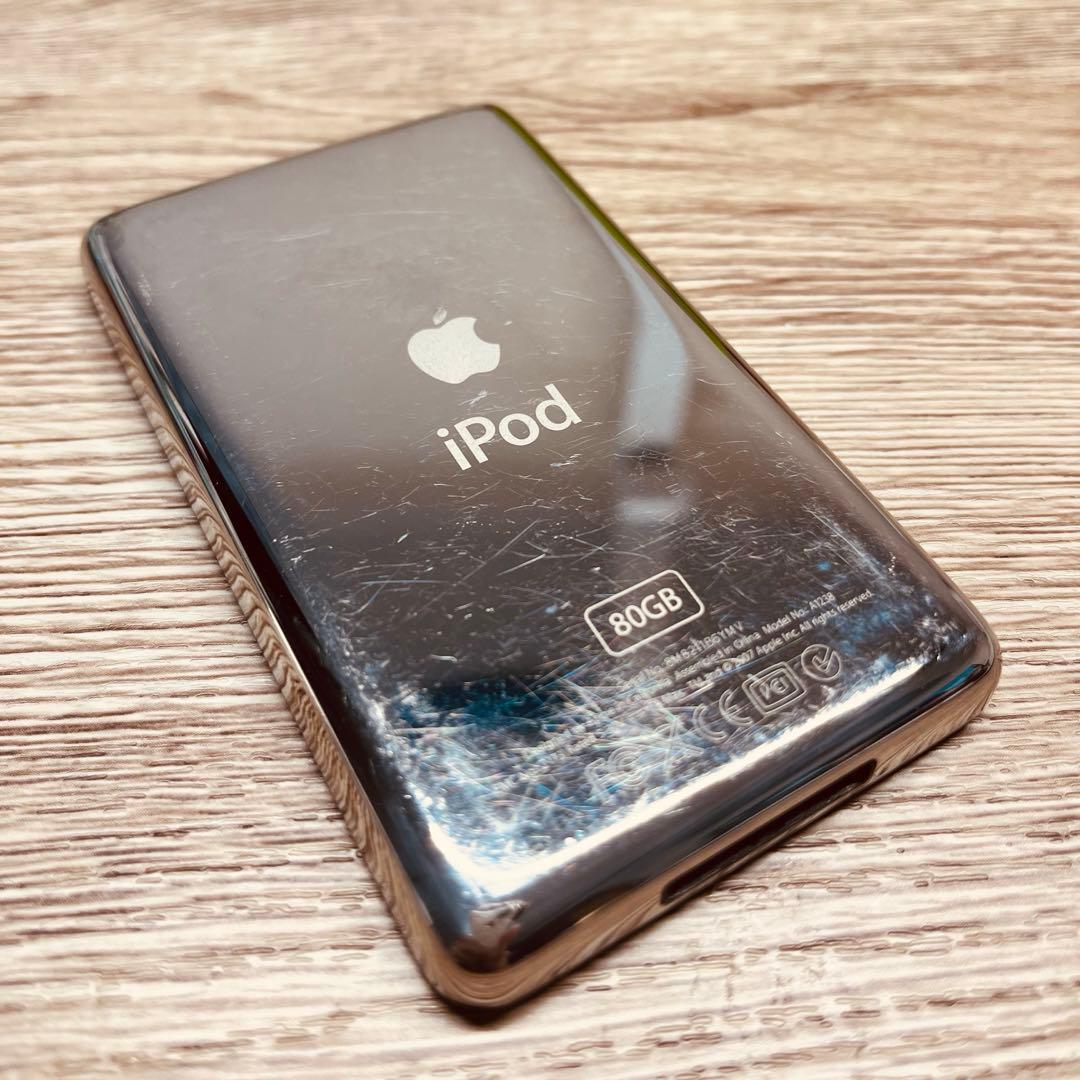 iPod Classic 第6世代 (MB147J/A) 80GB ブラック - メルカリ