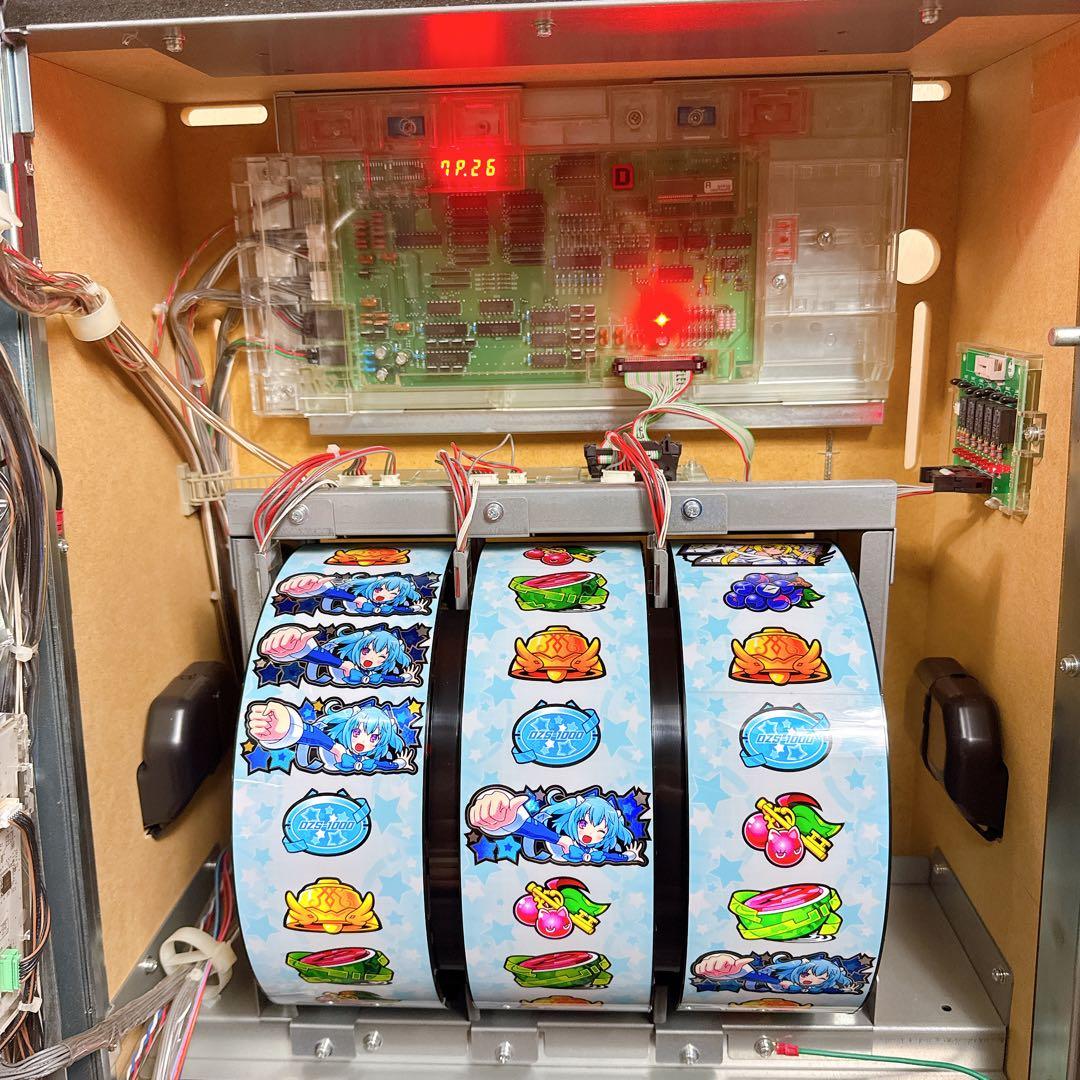 パチスロ実機 1000ちゃん コイン不要機 オートベット 無段階音量 100V