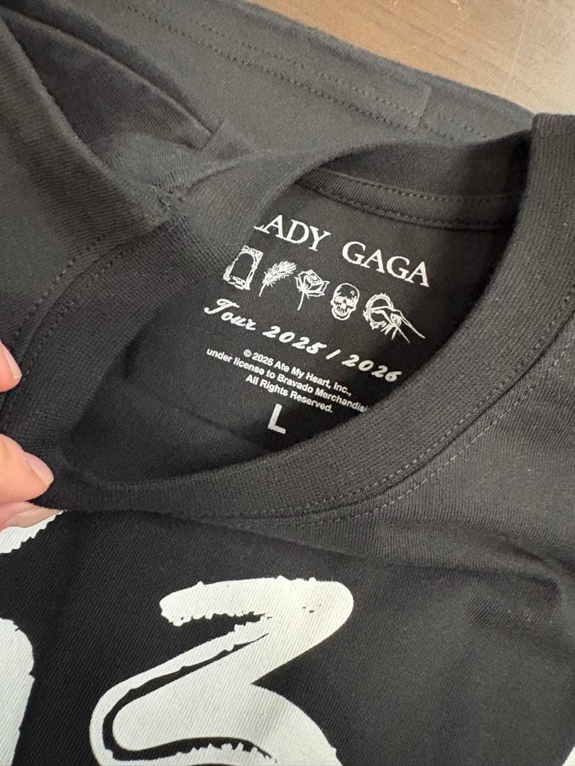 L サイズ LADY GAGA レディー・ガガ Tシャツ 踊るか死ぬか - メルカリ