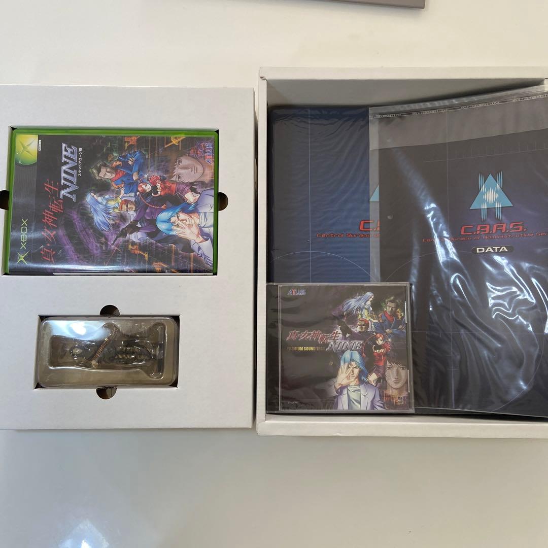 真・女神転生 NINE デラックスパック＋未開封プレミアムサウンドトラック ATLUS GAME MUSIC / 真・女神転生NINE オリジナル・サウンドトラック