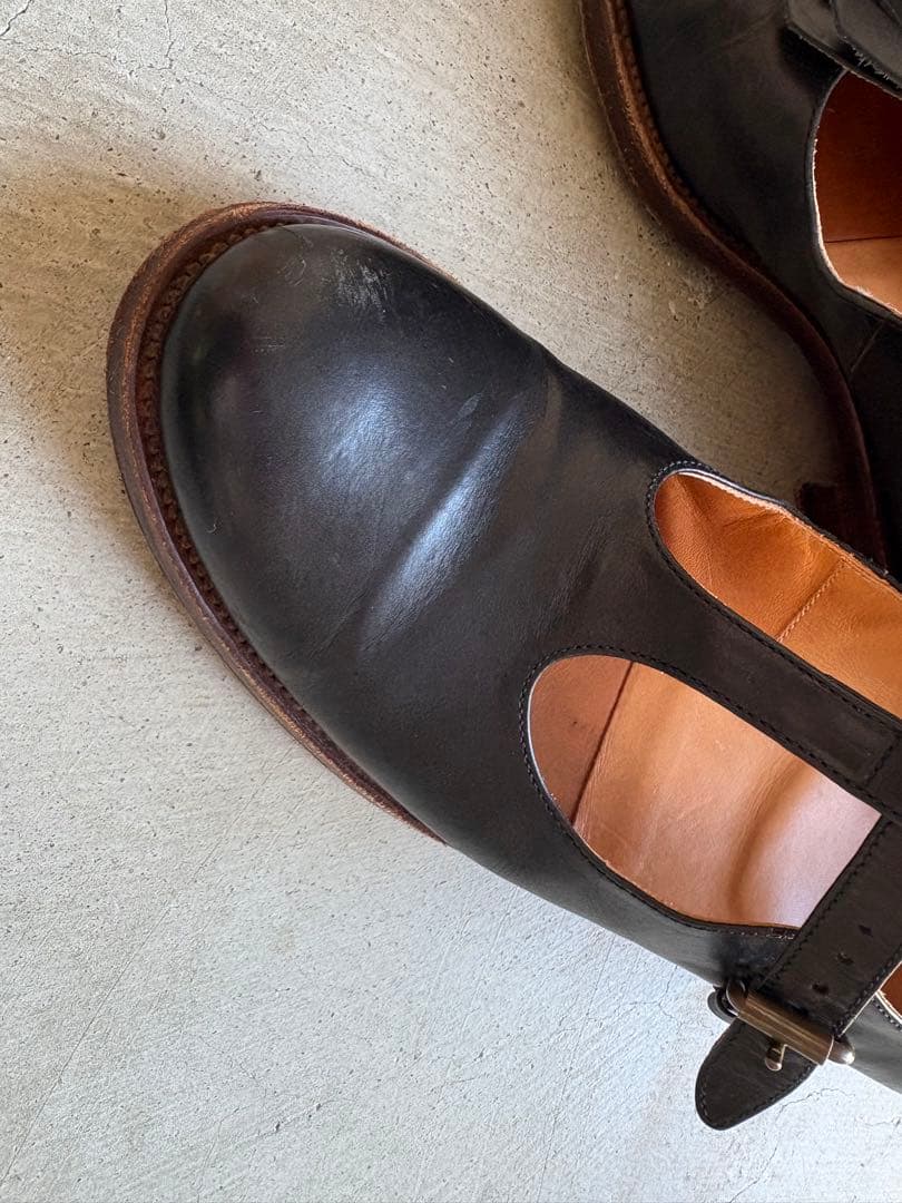 forme Tストラップ タッセル付き　23.5cm