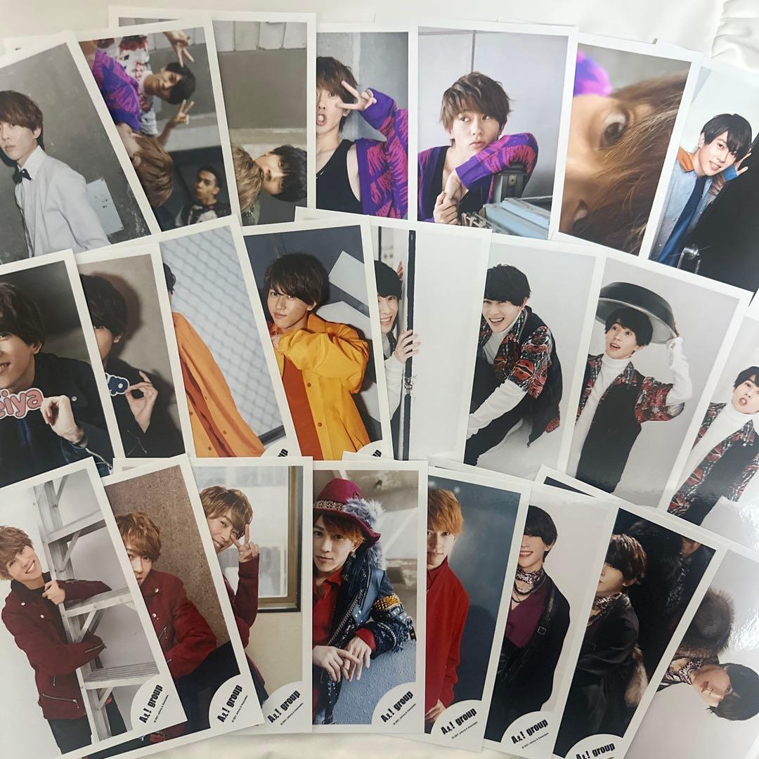 末澤誠也 公式写真117枚 チェキ風カード セット - メルカリ