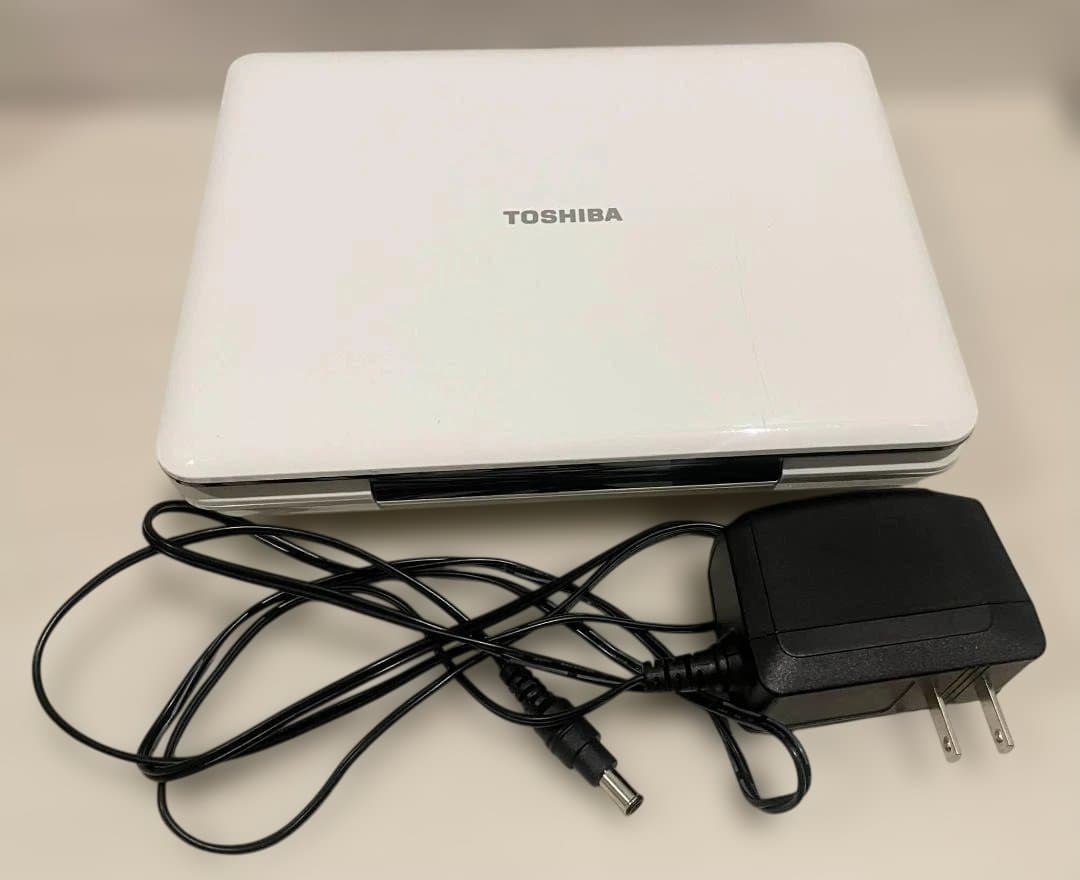 東芝 REGZA SD-P710SW 7型 ポータブルDVDプレーヤー ホワイト - メルカリ