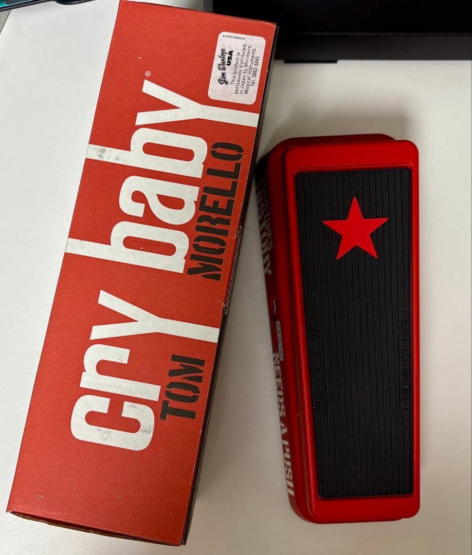 ギター cry baby tom morello TBM95 Jim Dunlop Jim Dunlop ジムダンロップ TBM95 Tom Morello Signature Cry Baby Wah