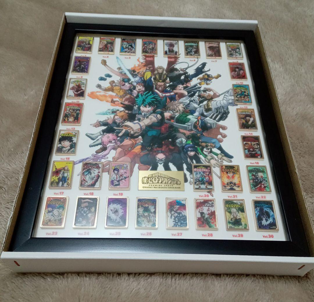 僕のヒーローアカデミア ヒロアカ展 額装ピンズセット - メルカリ