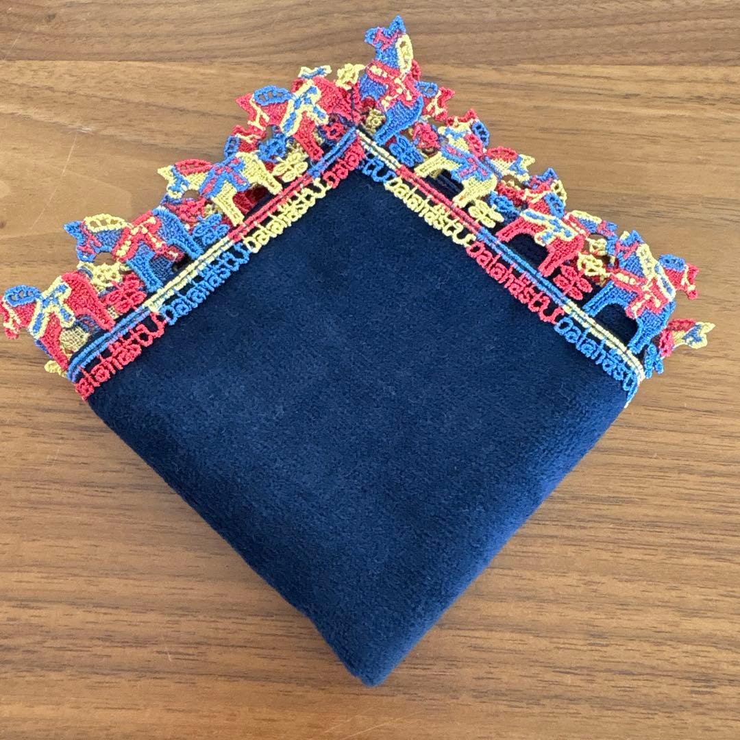 近沢レース ハンカチ 2026 福袋 午年 ダーラナホース ネイビー - メルカリ