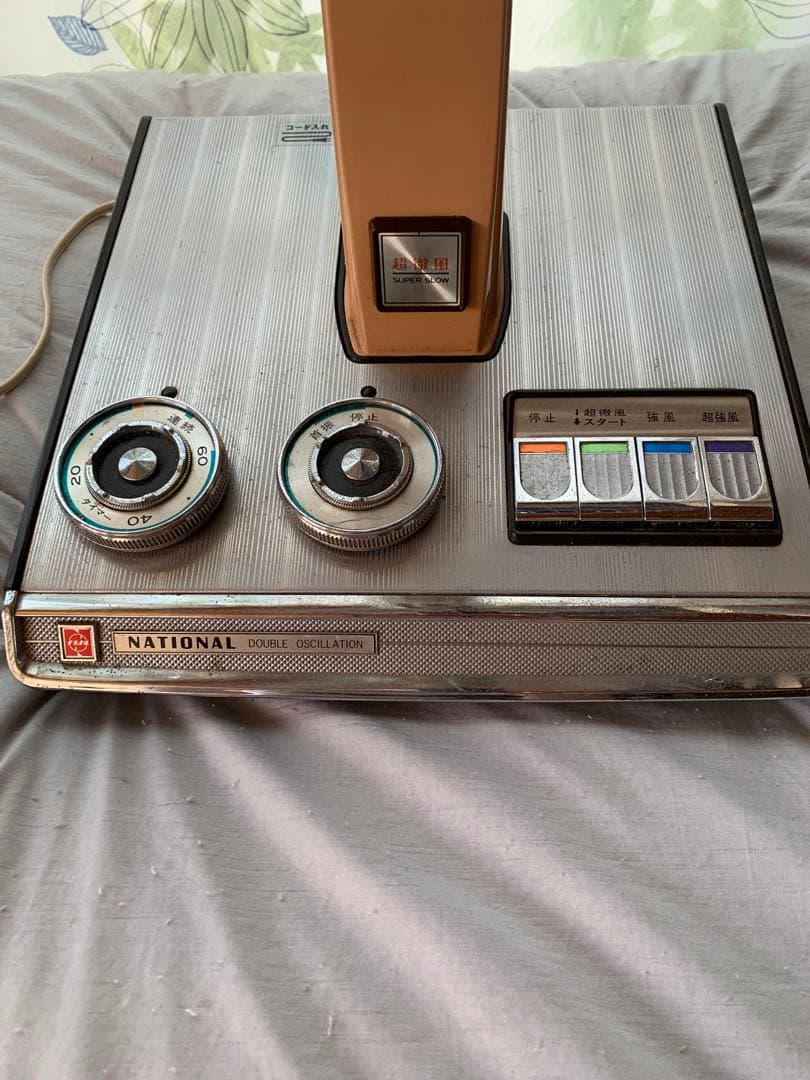 Nationalレトロ扇風機F35MC（中古品）