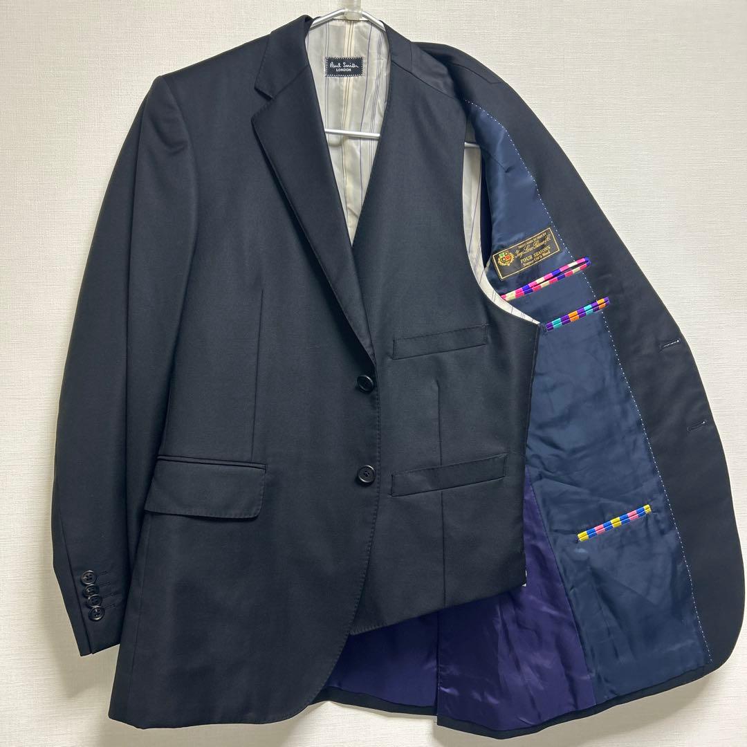 極美品】ポールスミス セットアップスーツ ベスト付き
