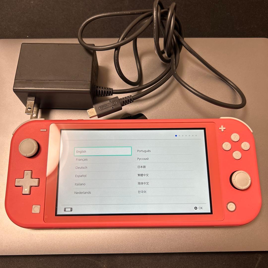 【純正AC付】Nintendo Switch Lite ピンク Amazon.com: Nintendo Switch Lite - Coral - Switch : Video Games