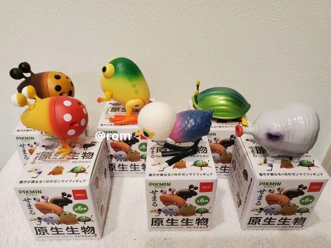 ピクミン4せまる原生生物コレクションコンプリートセット小箱付
