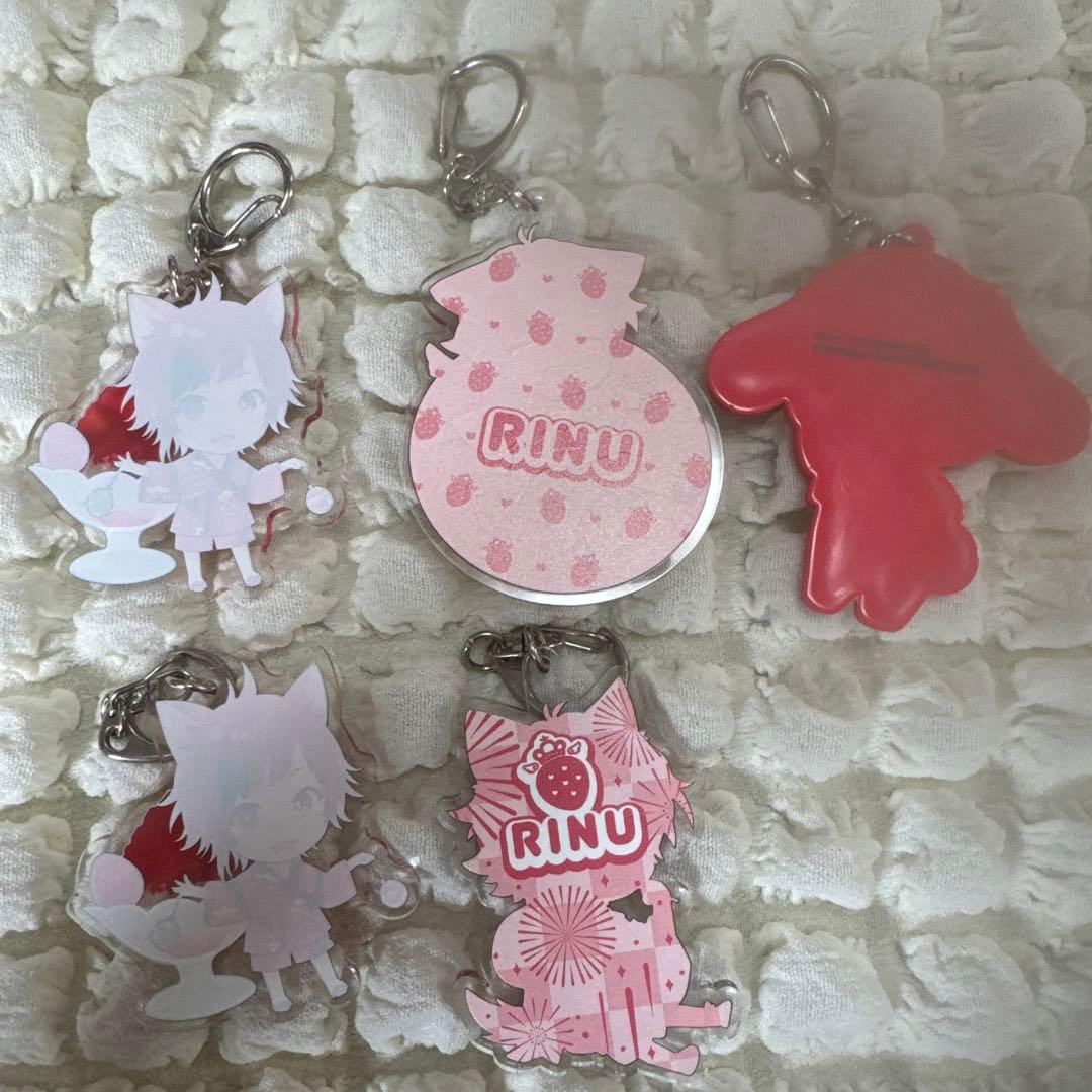 すとぷり 莉犬君 アクリルキーホルダー ラバスト まとめ売り - メルカリ