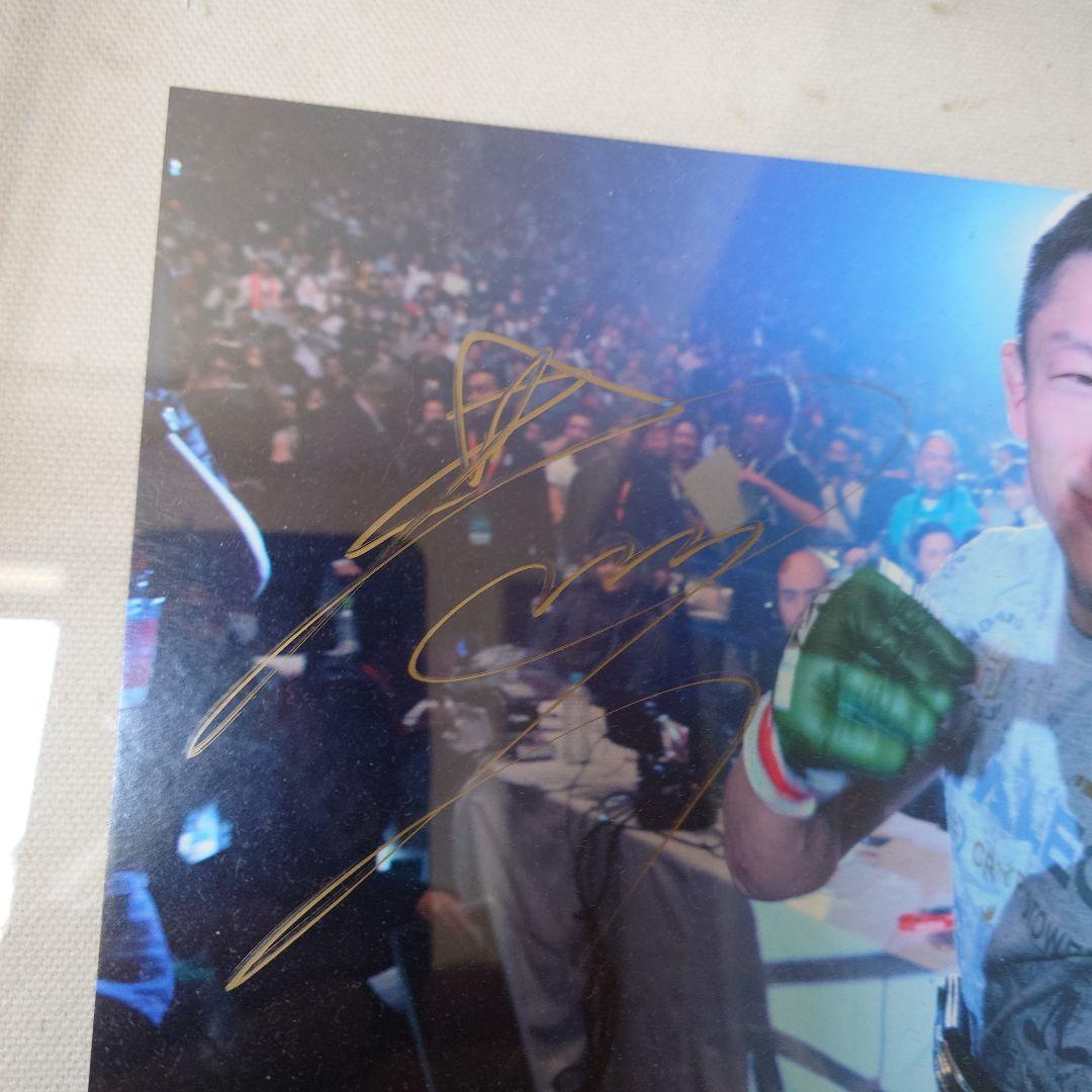 RIZIN サイン入りリングマット フレーム付き 堀口恭司 限定 2026年最新