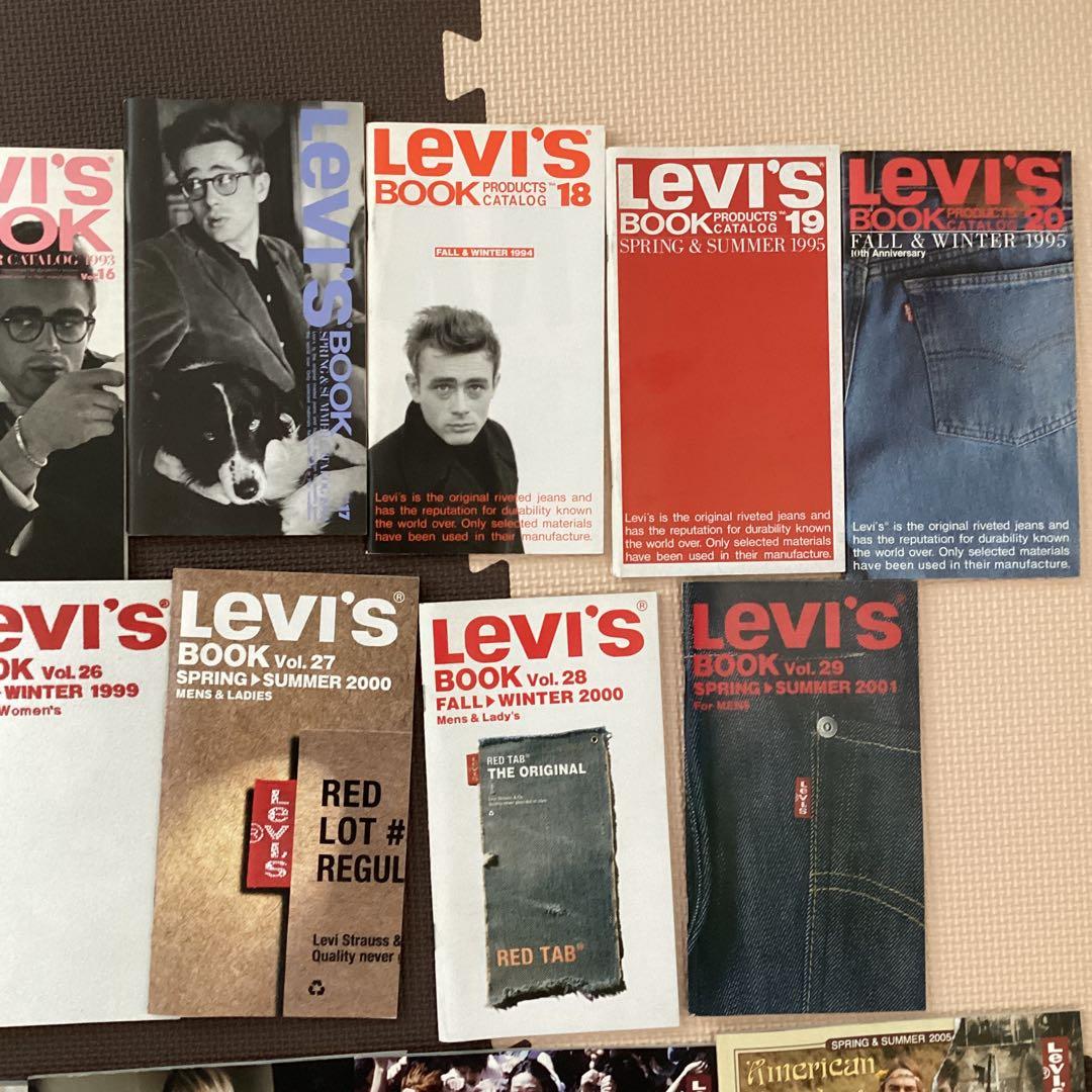 Levi's リーバイスカタログ リーバイスブック 31冊 昭和59年から