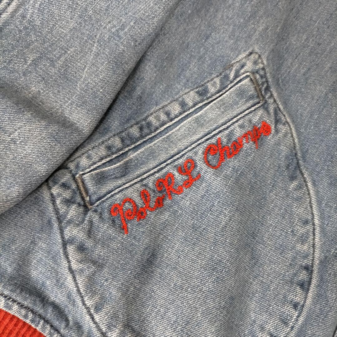 ト*ヨ様 【美品 希少】ポロラルフローレン ブルゾン スタジャン デニム