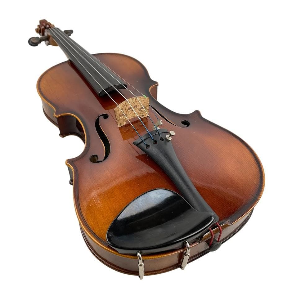 極濃淡○鈴木バイオリン○ 上位・青ラベル No.18 3/4 1960年代 虎杢