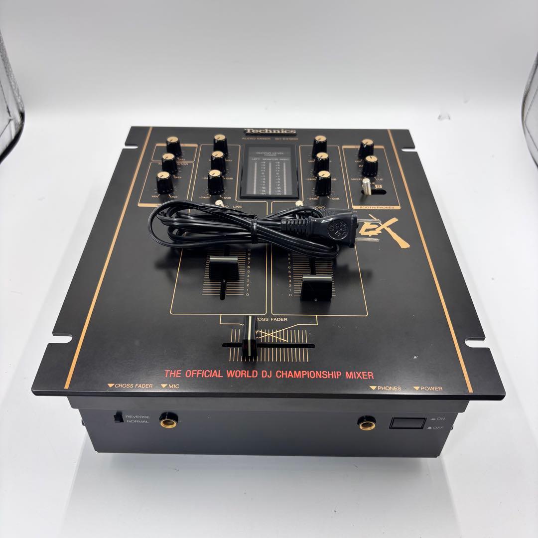 Technics SH-EX1200 DJミキサー テクニクス Technics SH-EX1200 Black Audio Mixer DMC The Official World DJ