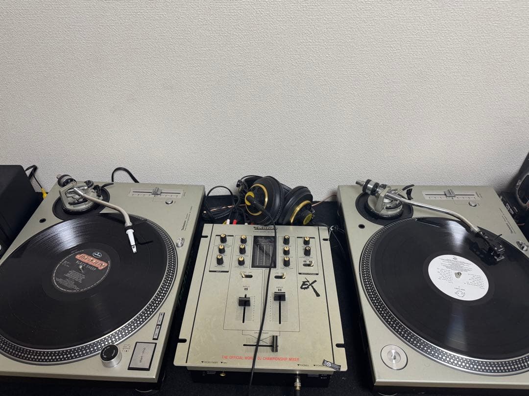 SL-1200MK5 2台　ミキサー他セット Technics SL-1200MK5 ターンテーブル2台 Technics SL-1200 MK5 ターン