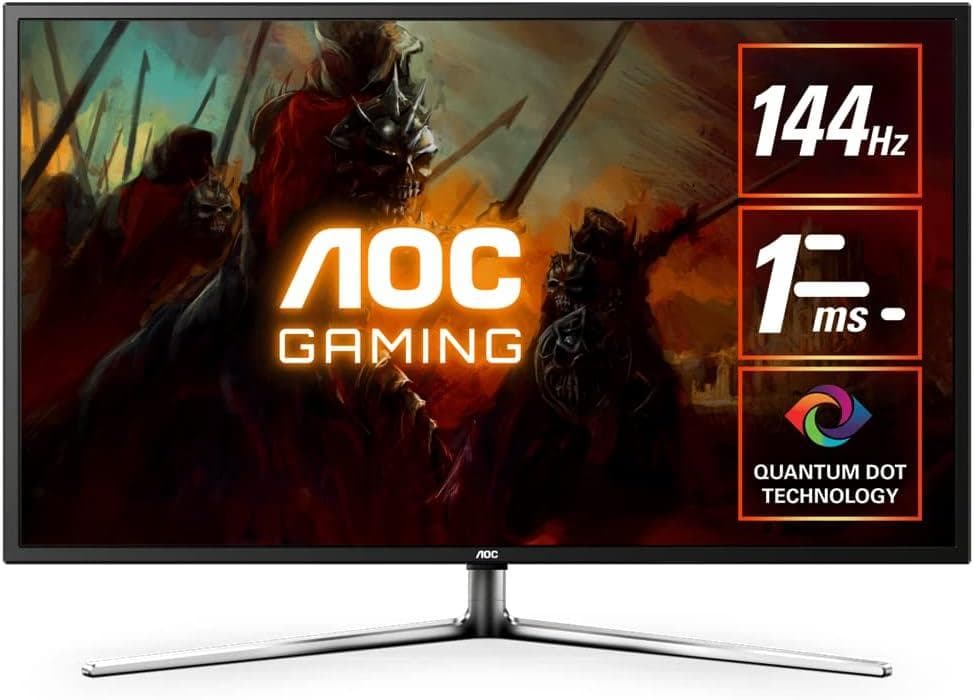 G4309VX/D/11 AOC 43インチ ゲーミングモニター 4K144Hz 43型＋144Hz＋4K】AOCから大型高リフレッシュレートのゲーミング