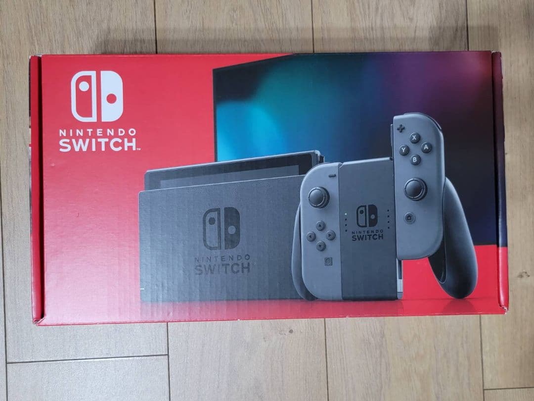 NINTENDO SWITCH 　ニンテンドースイッチ　グレー Nintendo Switch 任天堂 [グレー] [型番:HAD-S-KAAAH]【新品・国内正規