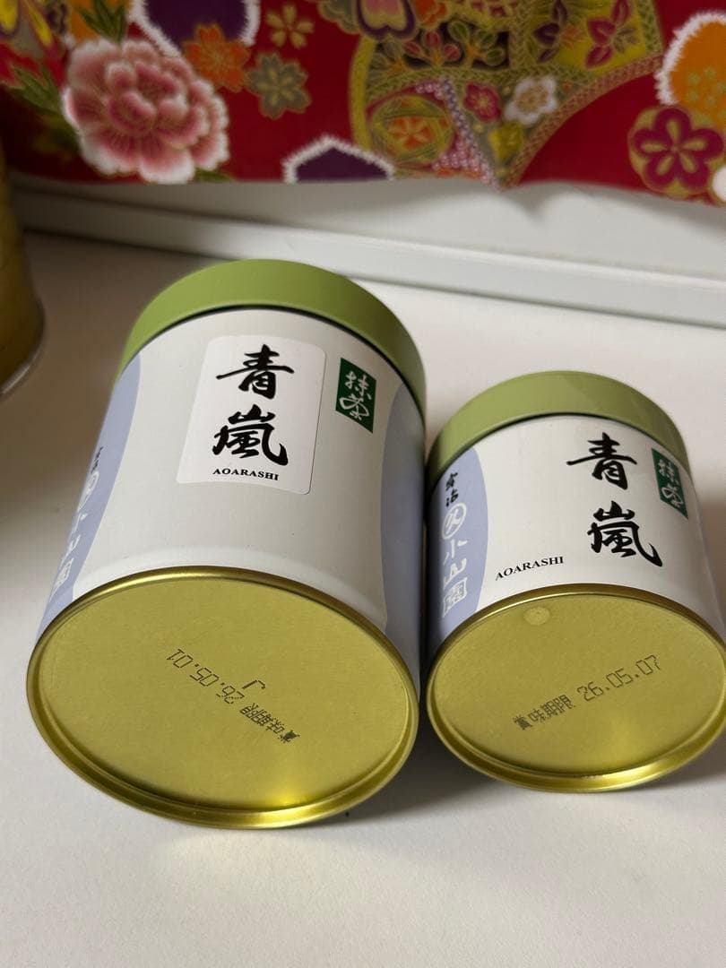丸久小山園 青嵐 100g缶入り40g缶 【2缶セット】 京都宇治丸久小山園