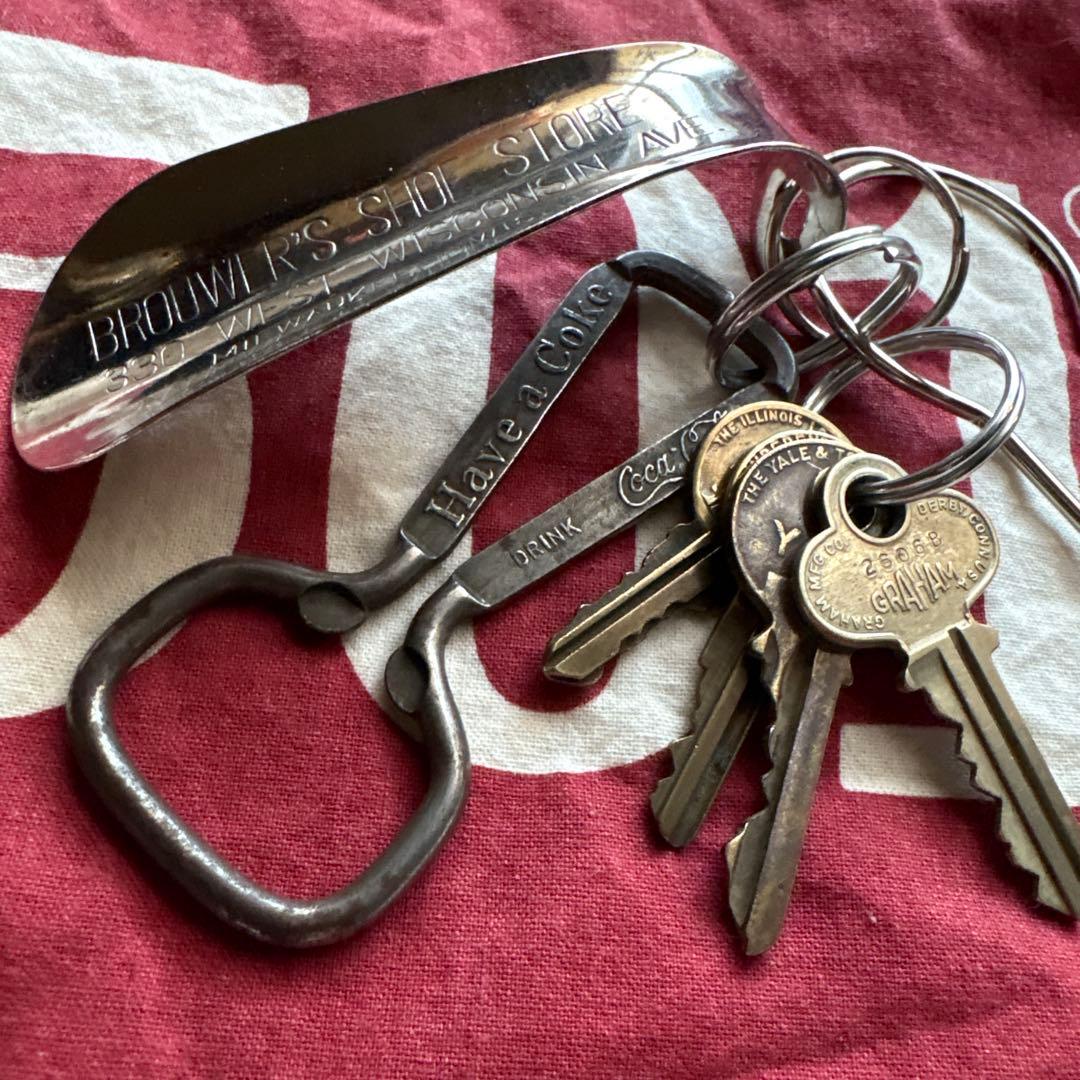 JUNK ／メタルシューホーン／オープナー／オールドキー／US VINTAGE