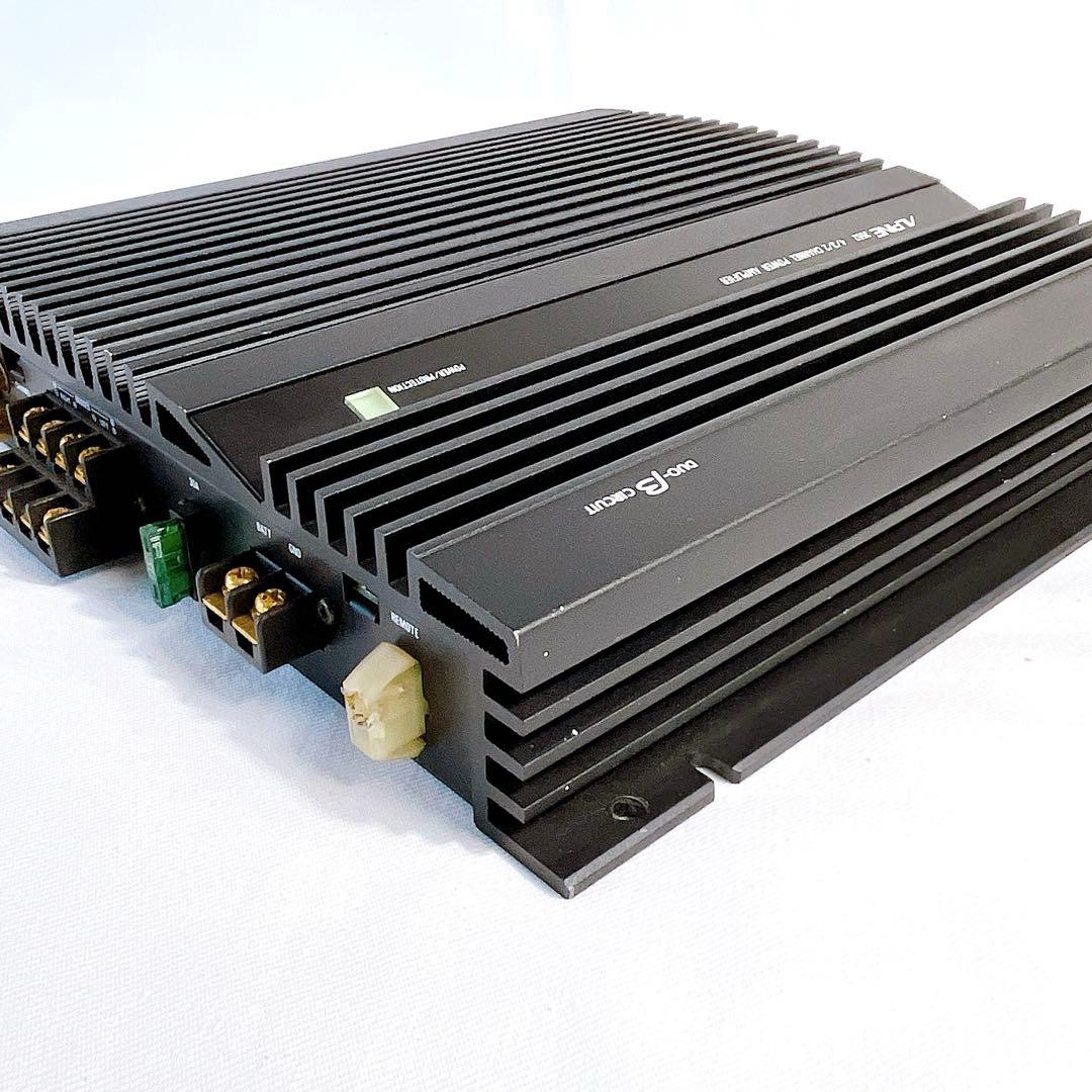ALPINE 3552 80W×4ch 車載 パワーアンプ アルパイン 名機 - メルカリ