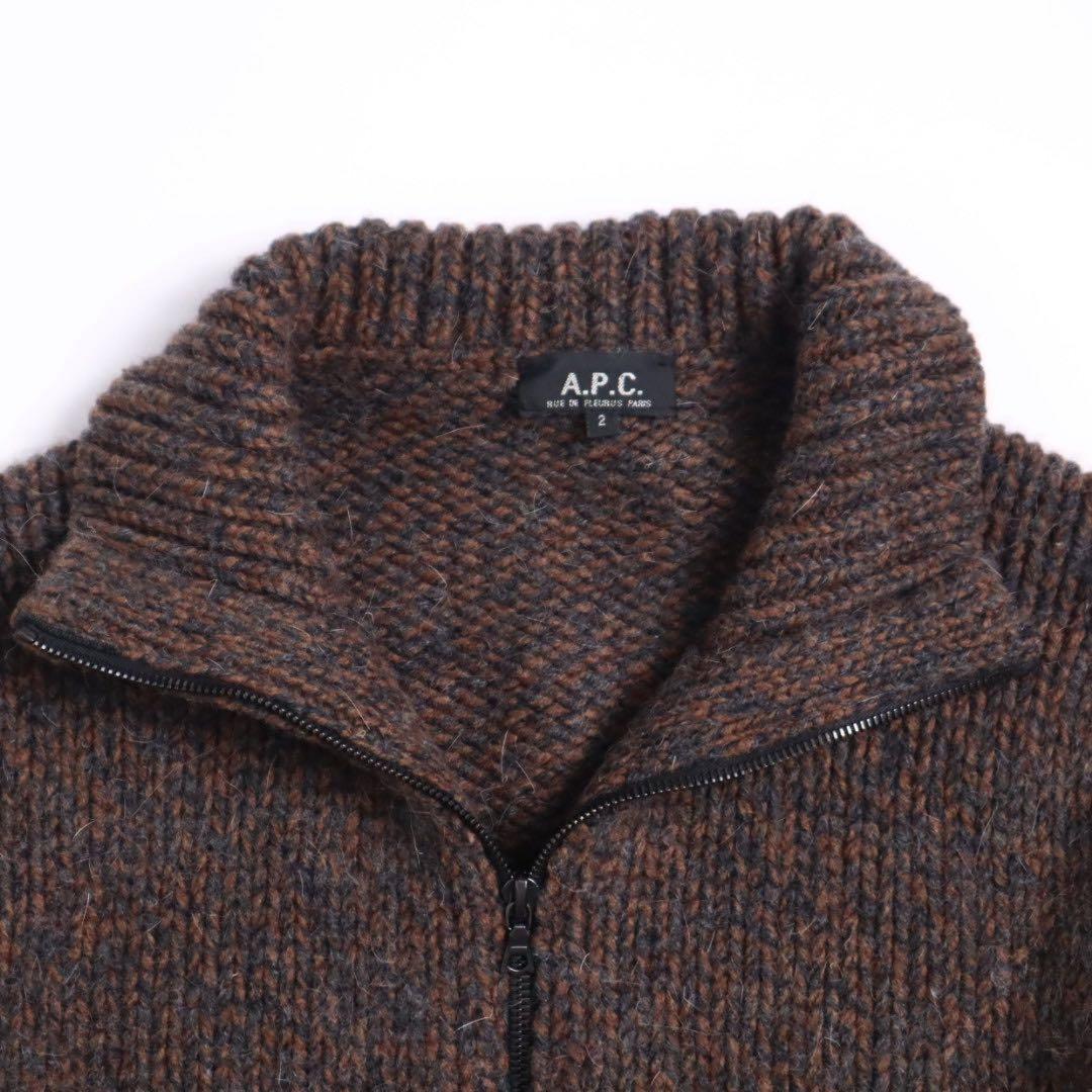 90s 00s vintage a.p.c. イタリア製 ドライバーズニット - メルカリ