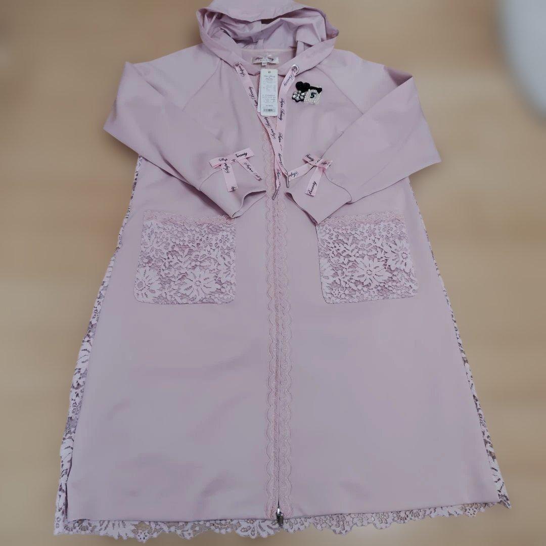 タグ付き新品スーパービューティースプリングコート42サイズ ピンク