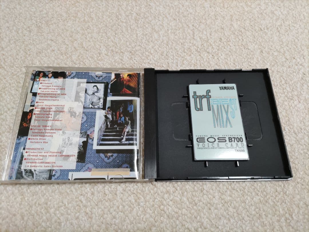 小室哲哉 trf YAMAHA EOS B700 VOICECARD TK600