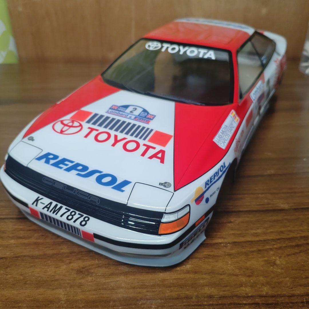 タミヤ　セリカGT-FOUR　ラリー　ボディ 国内外のラリーを席巻した「トヨタ セリカ GT-FOUR」がタミヤよりRC