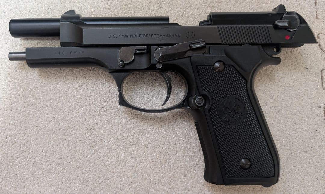 KSC U.S.M9 HW システム7 ガスブローバック ベレッタガンケース付き