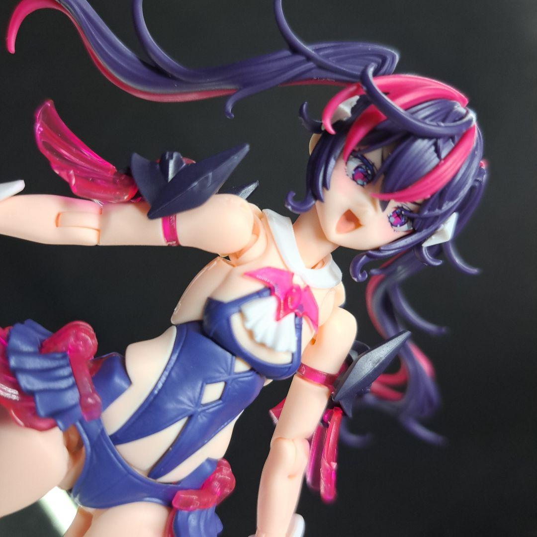 完成品 メガミデバイス デザイアメイデン レイダー 瞳デカール貼り付け