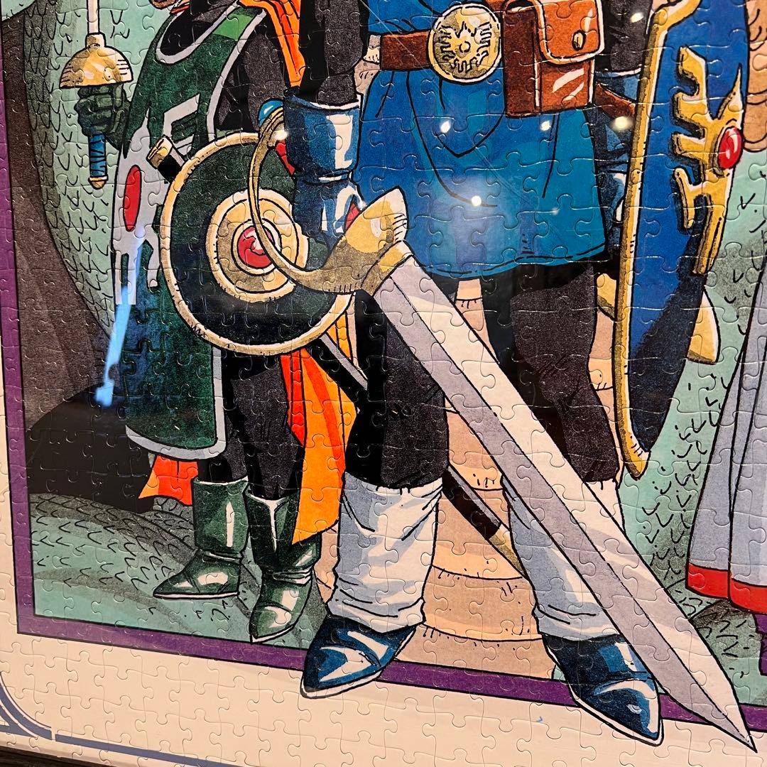 ドラゴンクエストⅠ•Ⅱ ジグソーパズル 1000ピース 完成品 ロトの勇者