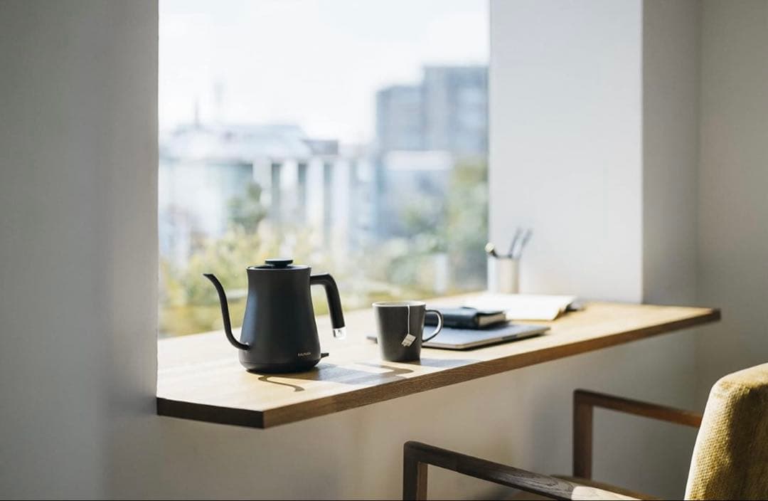 【値下げ】BALMUDA The Pot K07A-BK 0.6L 電気ケトル