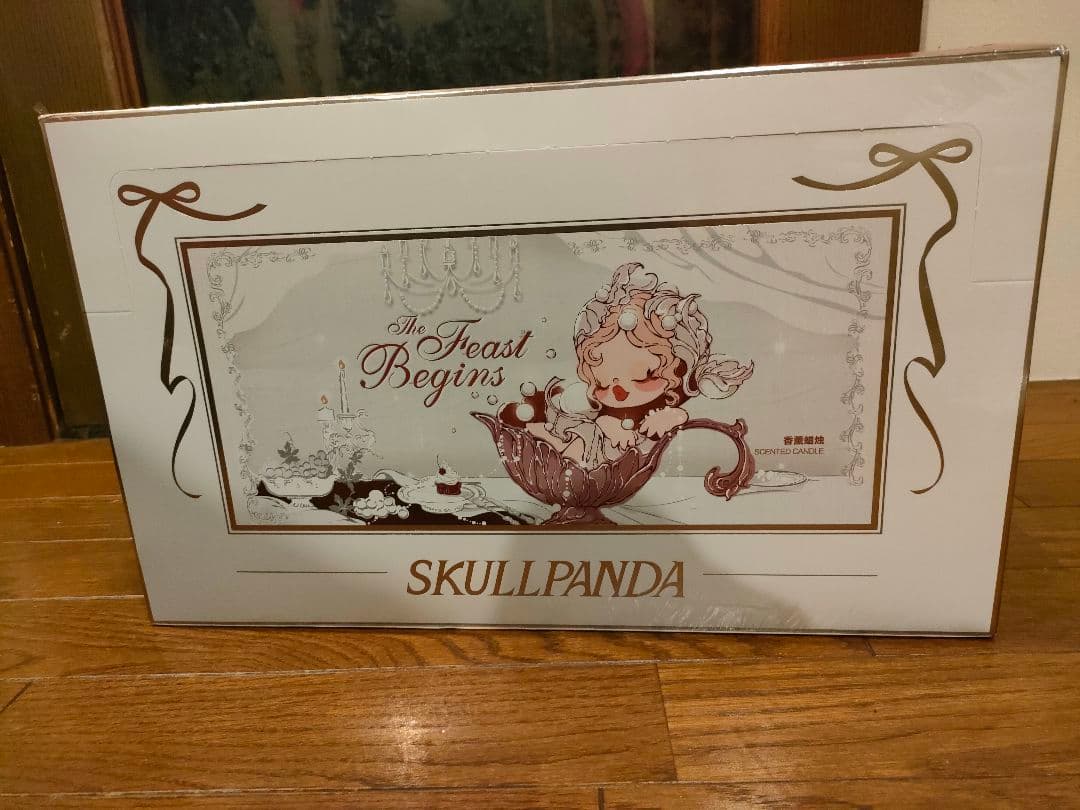 SKULLPANDA キャンドル【 未開封】 skullpanda the paradox scented candle - Clear Box Toys