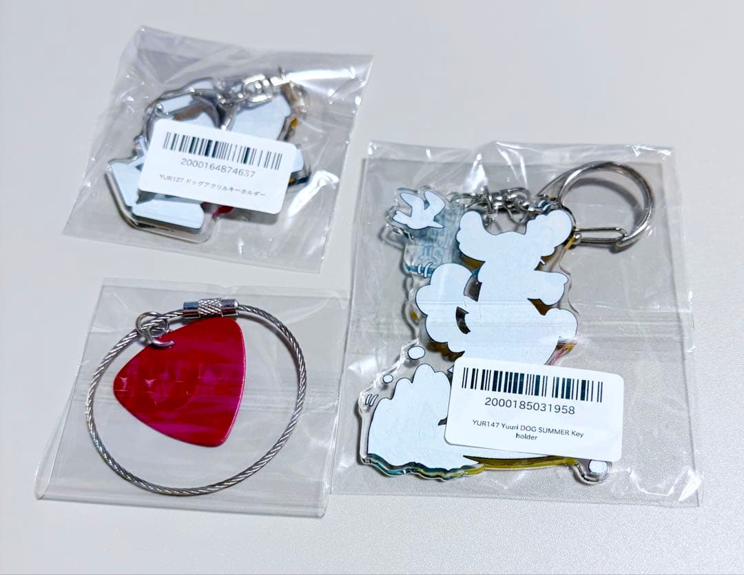 優里 ピック ゆーりんち ドッグアクリルキーホルダー アジアツアー