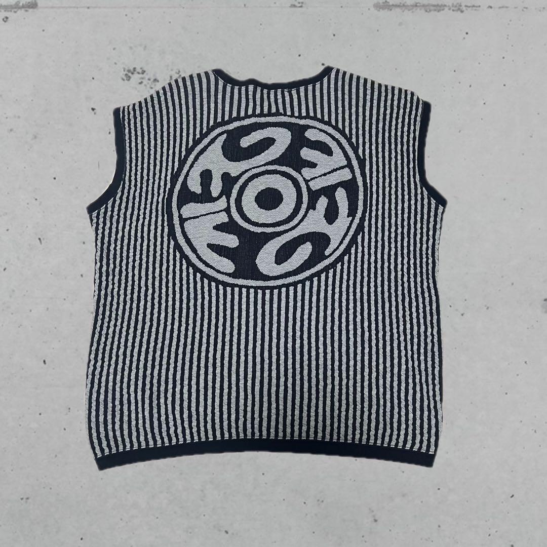 80s issey miyake 筆タグ 3D ニット アーカイブ