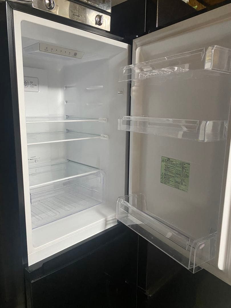 ノンプーモカ 様専用☆ニトリNR-230B BK ブラック冷蔵庫 2024年製