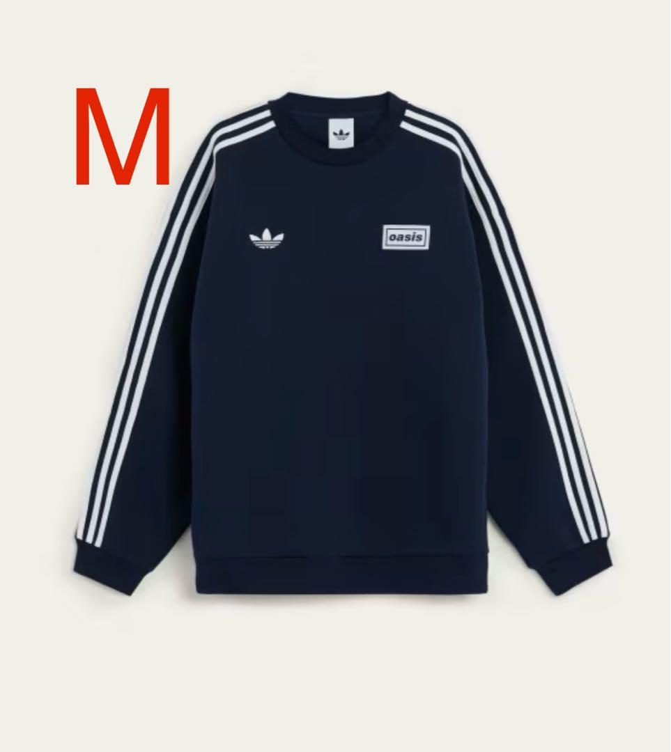 adidas oasis オーバーサイズクルーネックスウェット - メルカリ