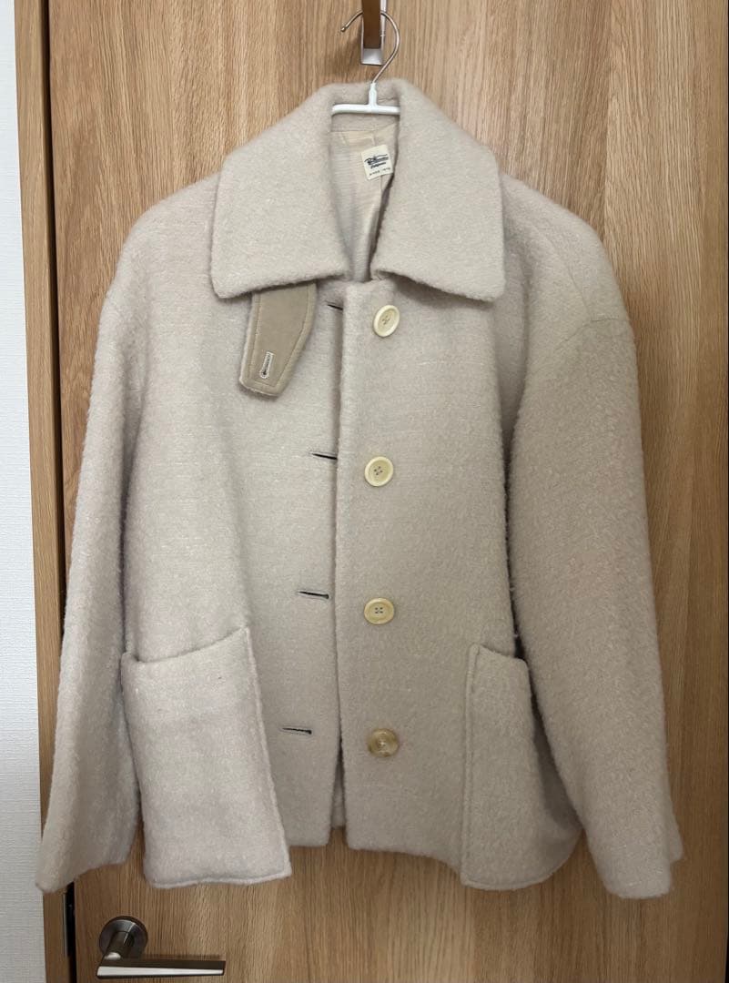 Ron Herman ロンハーマン シャギーショートコート XS ホワイト - メルカリ