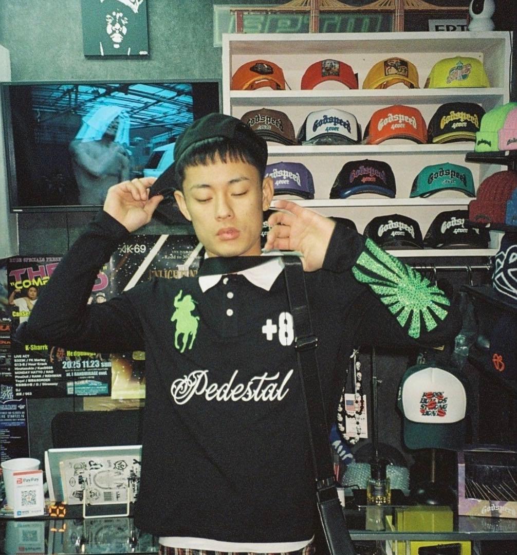 pedestal ポロシャツ dab brrrsos 着用 - メルカリ