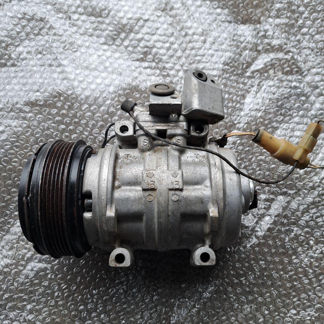 AE86 エアコン コンプレッサー - メルカリ