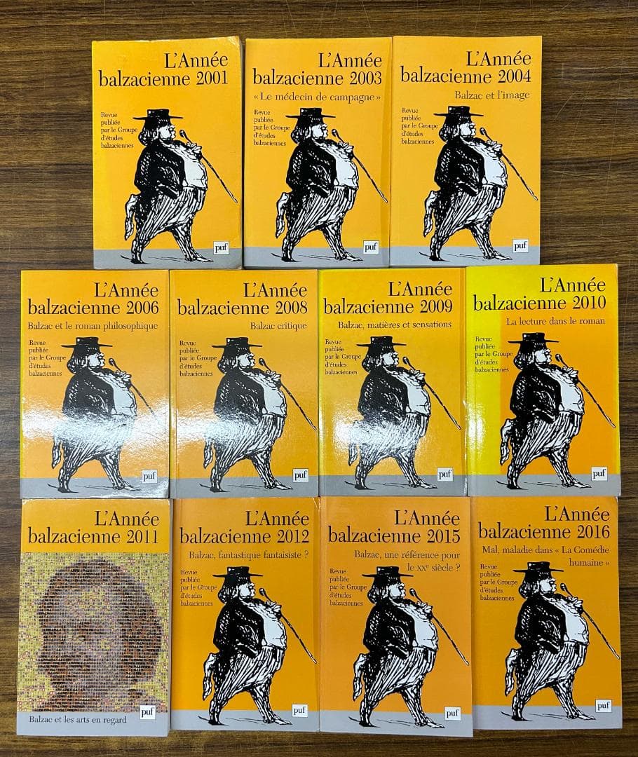仏 ラネ・バルザスィエンヌ 第３期 11冊セット　Balzac バルザック 仏 ラネ・バルザスィエンヌ 第3期 11冊セット Balzac バルザック 仏