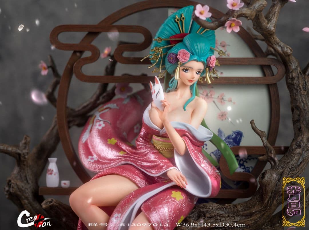 ONEPIECE ガレージキット 海外フィギュア 光月日和 小紫 1/4スケール