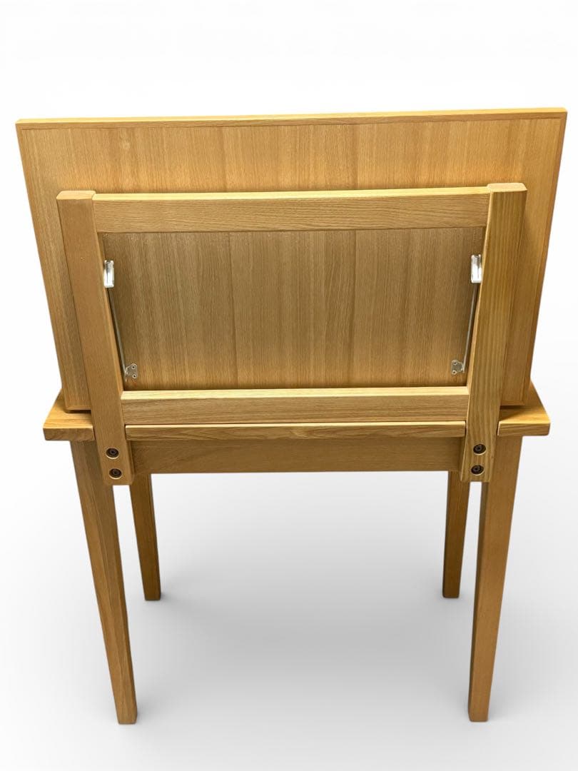 無印良品】ドレッサーテーブル 天然木タモ材 鏡付き シンプルデザイン