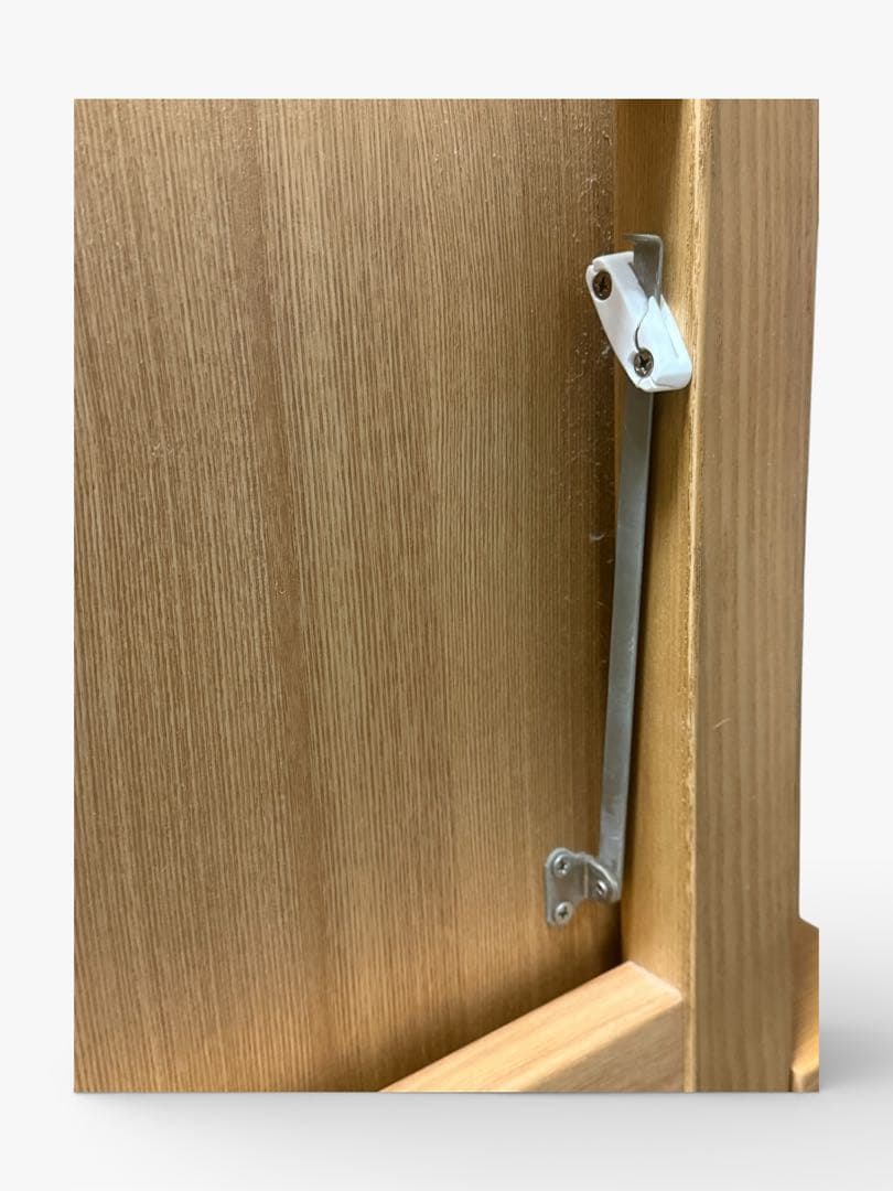 無印良品】ドレッサーテーブル 天然木タモ材 鏡付き シンプルデザイン